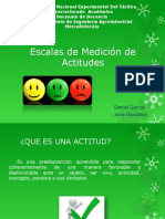 Escalas de Medición de Actitudes