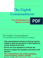 R 8th Commandment