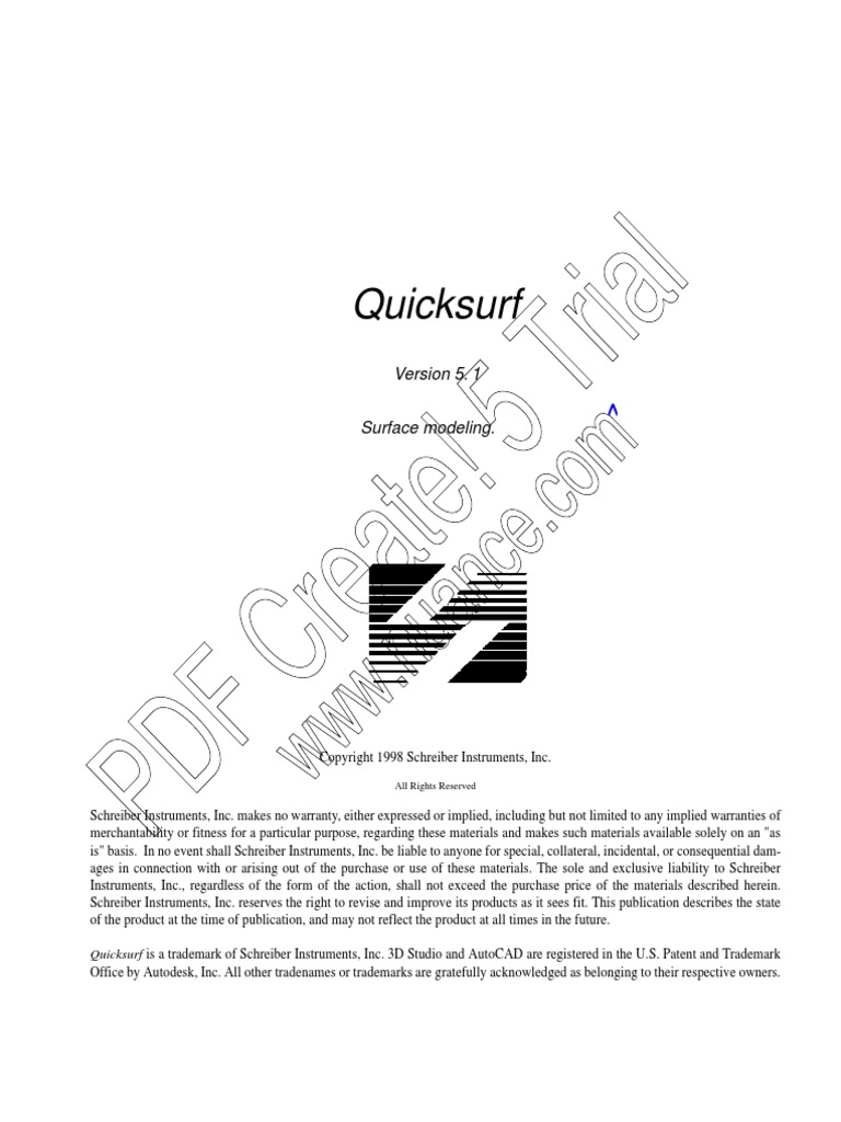 Quicksurf Dokumentation Englisch | PDF | Installation (Computer ...