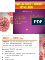 Pemeriksaan TORCH-Rubella Metode Elisa
