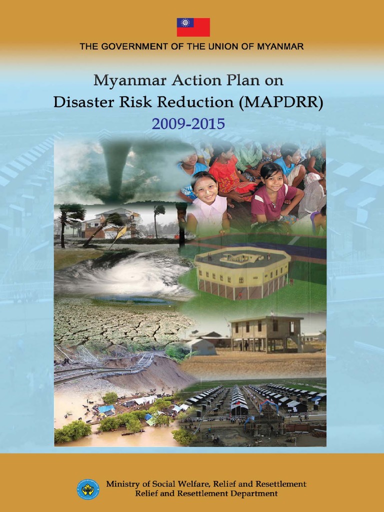 Myanmar Action Plan On Disaster Risk Reduction Mapdrr Pdf Pdf