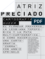 Cartografías Queer, El Flaneur Preverso, La Lesbiana Topofóbica y La Puta Multicartográfica ó Cómo Hacer Una Cartografía _Zorra_ Con Annie Sprinkle, Beatriz Preciado