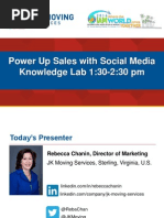 Knowledge Lab Power Up Sales With Social Media