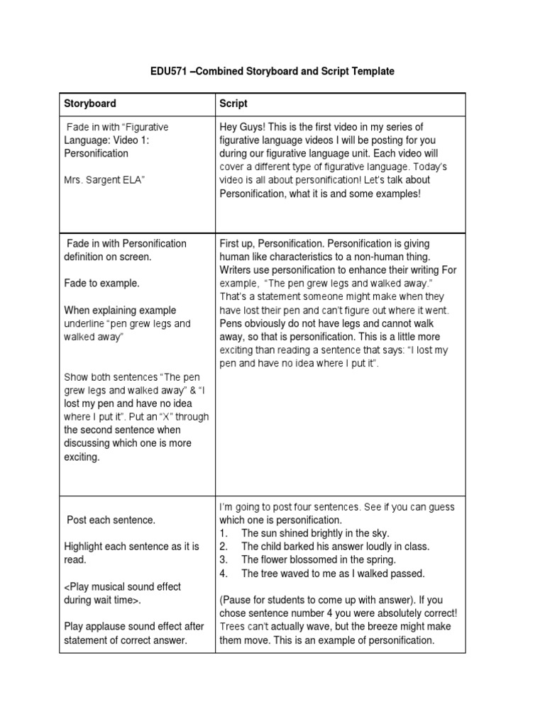 Personification Explained for ELA Students | PDF | Anthropomorphism ...