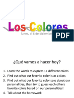 los colores