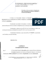 Resolucao 13 1997 CONSEPE Professor Substituto UFMA