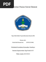 Download Makalah Transportasi Pasien Gawat Darurat -Eriska by Erizka NaPasha Cliquers SN249473171 doc pdf