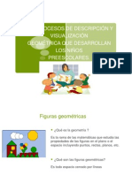 Los procesos de descripción y visualización geométrica que desarrollan los niños preescolares..pptx