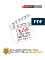 Bases Cortometrajes Cusco