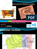 Anatomi Fisiologi Telinga SLIDE