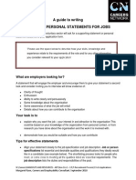 Appforms Writing Supporting Statements PDF