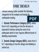 CEC5-4 Seismic Design Lecture by Prof DR Zahid Siddiqi