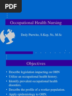 Occupational Health Nursing