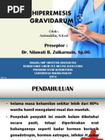 Presentasi HIPEREMESIS GRAVIDARUM