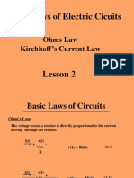 Lesson 2 Basic Circuit Laws