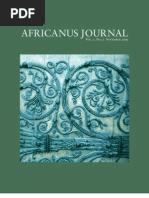 Download Africanus Journal Volume 1 No 2 by Gordon-Conwell Theological Seminary SN24949934 doc pdf