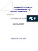 Summary Introduction to Wireless LTE 4G Arch & Key Business Implications