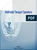 PPT - Multimodal Transport Operations