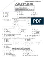 Logaritmos_ecuaciones Logaritmicas y Exponenciales