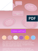 Task 5 - Colors/fonts/name
