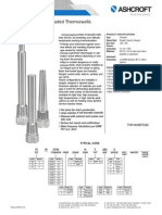 Datasheet Thermowell TH 2 Threaded TTS