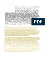 The Modernist Period in English Literature Occupied The Years From Shortly After The Beginning of The Twentieth Century Through Roughly 1965