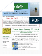 The Rally: Tennis Swap January 20, 2010
