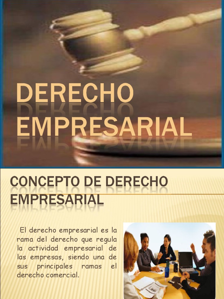 DERECHO EMPRESARIAL