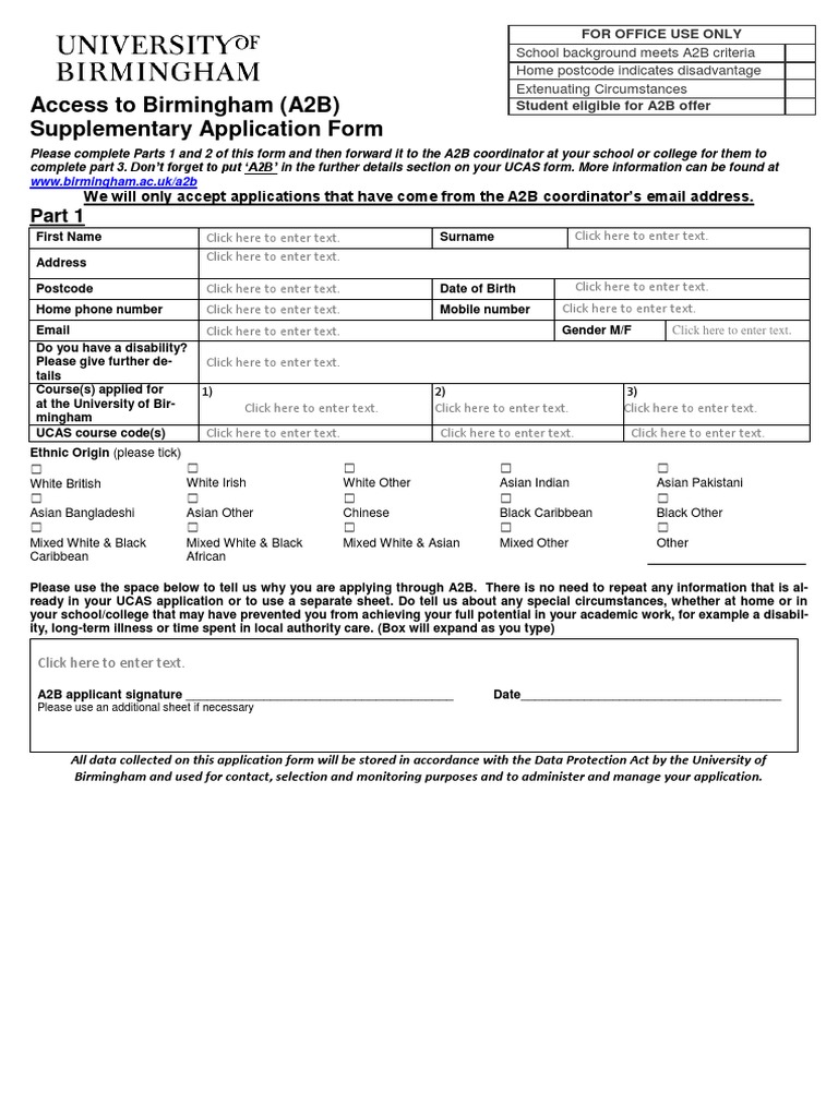A2B Application Form 201415V2 PDF Race And Ethnicity In The United