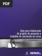 Guia Para Elaboração de Projeto de Pesquisa e TCC