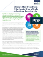 5 Ways Healthcare CIOs Break Down Departmental Barriers to Bring a Single View of the Patient Care Record to Life