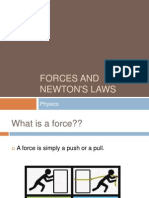 Forces and Newtons Laws