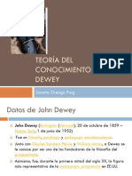 Teoria Del Conocimiento de John Dewey Agosto 2012