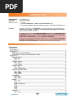 Carta Técnica CONTPAQ i NÓMINAS Versión 4.0