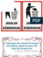 Jangan Buang Sampah - Do Not Litter