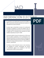 Unidad 1 - Información Electoral