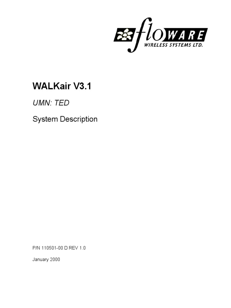 TED System Description | PDF | Signal To Noise Ratio | Antenna (Radio)