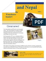 India and Nepal Newsletter