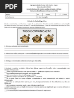 Ficha de Avaliação Diagnóstica