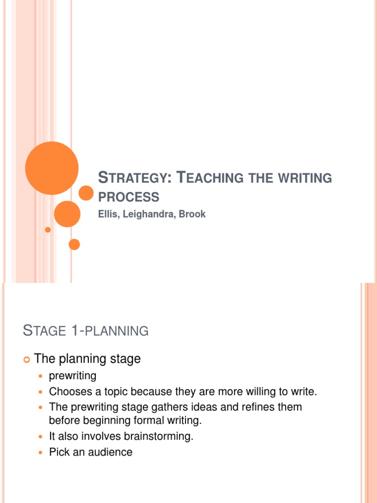 Strategies For Writing Project | PDF | Art