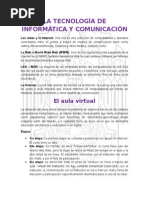 239234368 Tema 5 La Tecnologia de Informatica y Comunicacion Doc