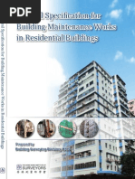 General Specification For Building Maintenance Works in Residential Buildings