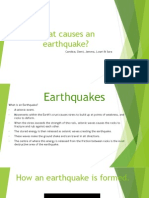 What Causes An Earthquake