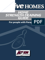 Home Strength Training Guide Paraplegia