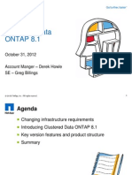 Data ONTAP 8 1 Clustering