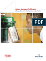 Fisher Specification Manager Software