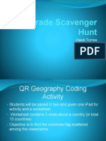 4 Grade Scavenger Hunt