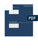 Inverse Transpose Matrix Calculator