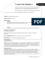 Siop Lesson Plan Template2 1