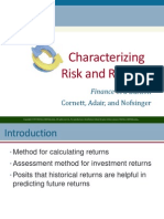 Characterizing Risk and Return: Cornett, Adair, and Nofsinger
